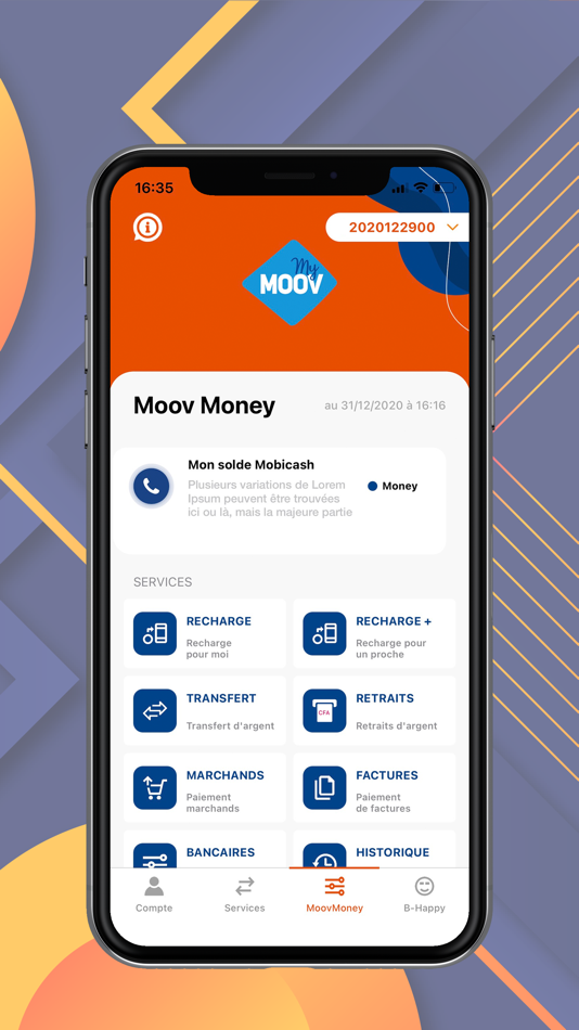 #5. MyMOOV BF (iOS) 由: ONATEL SA