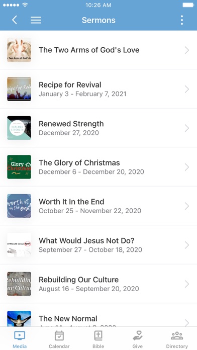 Screenshot #2 pour University Christian App