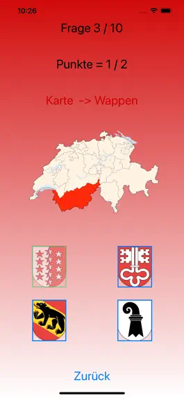 Game screenshot Die 26 Kantone der Schweiz apk