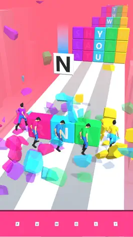 Game screenshot Words Run 3D apk