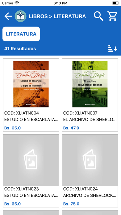 Libreria Olimpia Screenshot