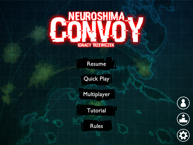 Neuroshima Convoy card game Screenshot