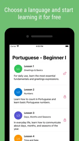 Game screenshot Morango Languages apk