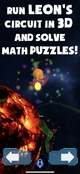 Game screenshot Run 8: Leon's Math Circuits hack