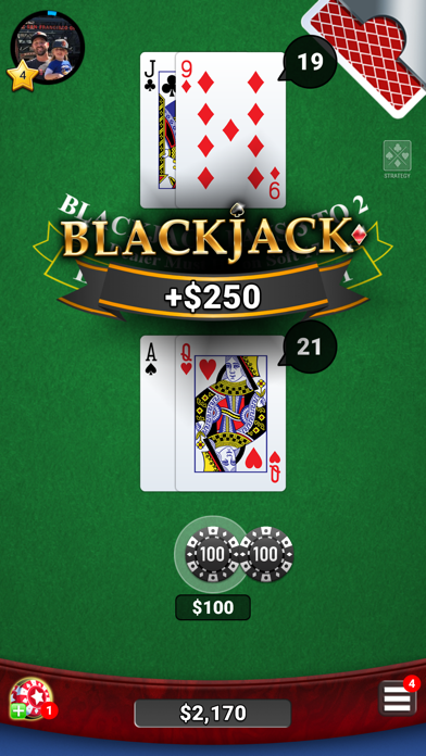 Blackjack 21! - Casino Games Screenshot
