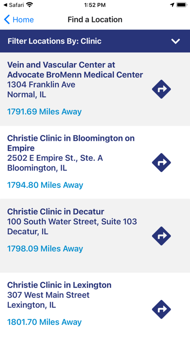 Christie Clinic screenshot 2