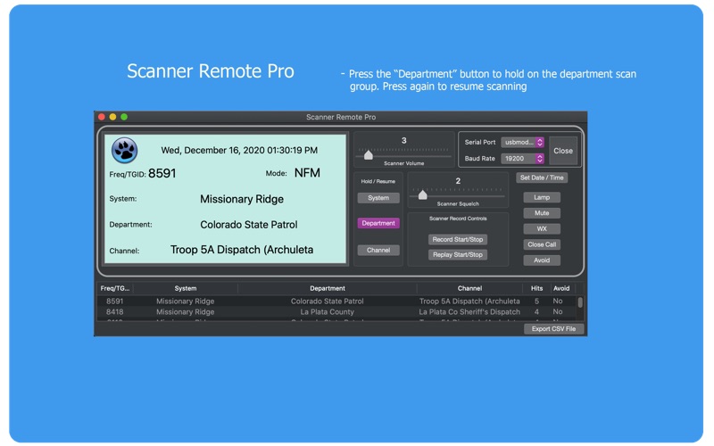 Screenshot #3 pour Scanner Remote Pro
