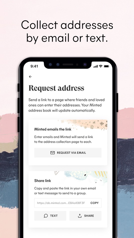 #4. Minted: The Address Book (iOS) 由: Minted, LLC