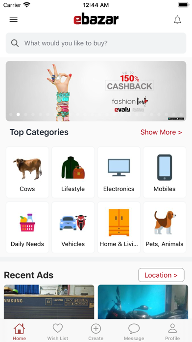 e-Bazar Screenshot