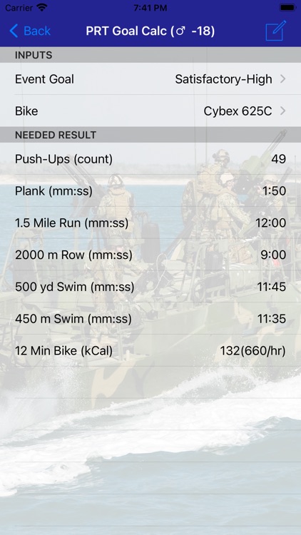 Navy PFA Calc screenshot-4