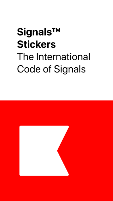 Screenshot #1 pour Signals Stickers