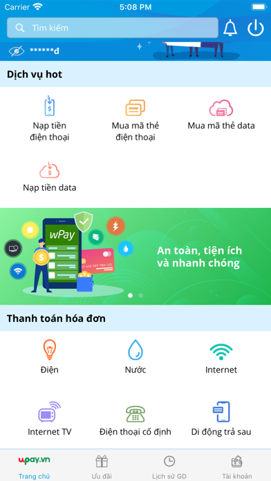 wPay.vn Screenshot