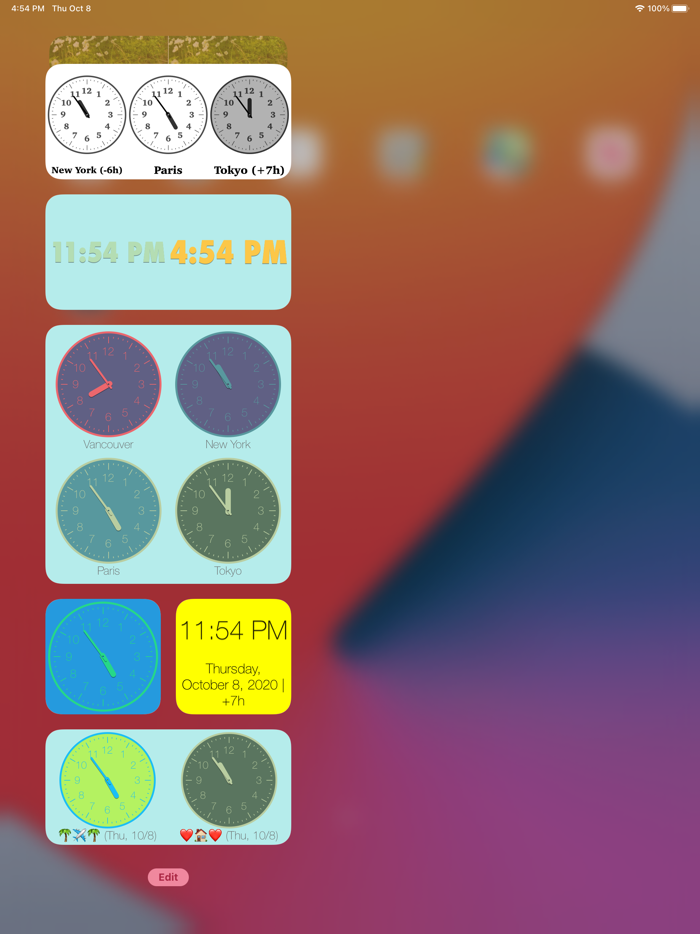 Clock Widget