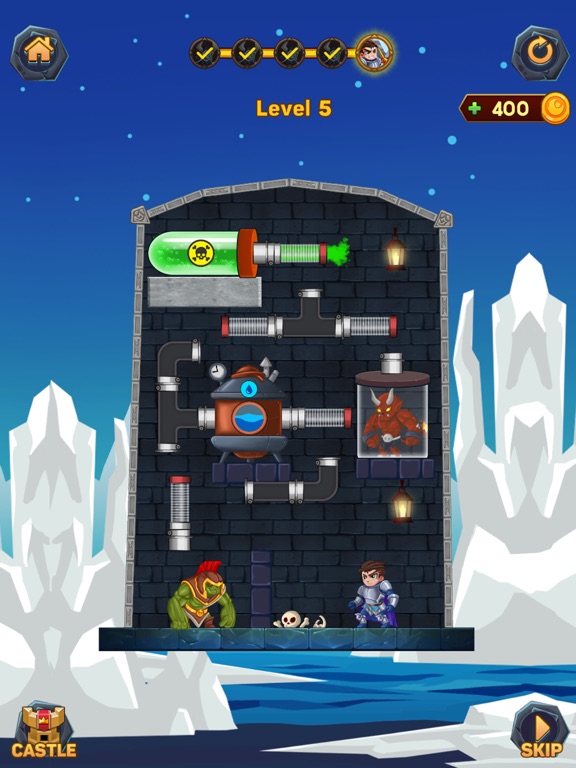 Hero Pipe Rescue: Water Puzzleのおすすめ画像6