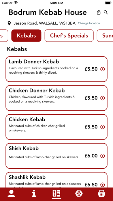 Bodrum Kebab House Aberdeen Screenshot