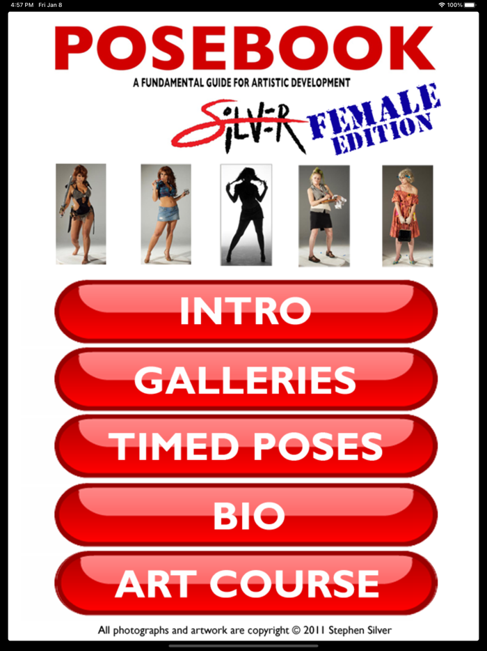 PoseBook By Silver - Female