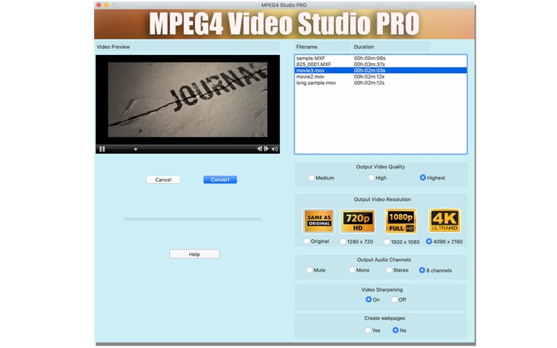 mpeg4 studio professional iphone screenshot 1