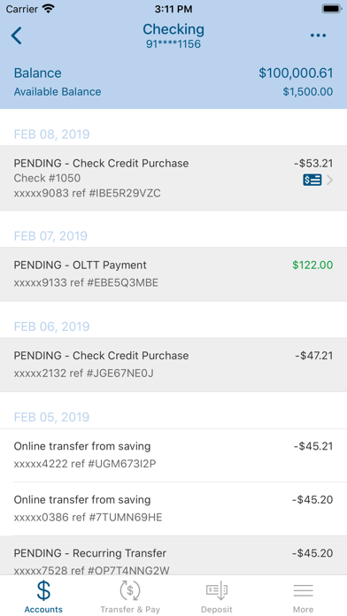New Alliance FCU Screenshot