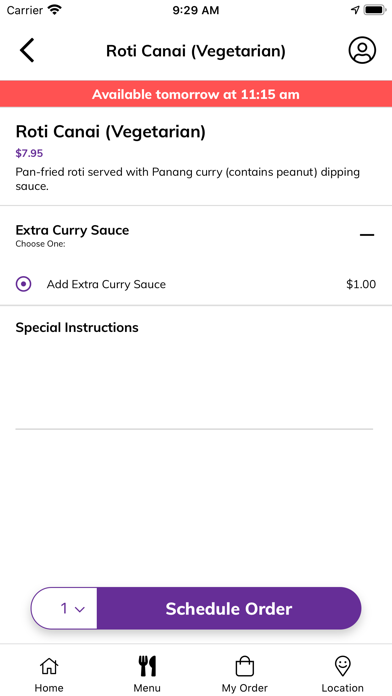 Sala Thai Restaurant Screenshot
