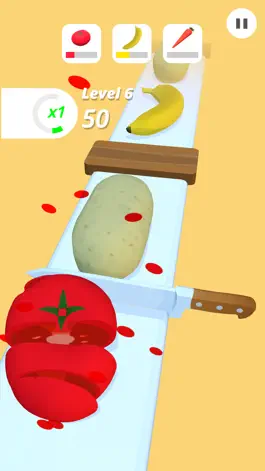 Game screenshot Perfect Slice – Chop Vegetable apk