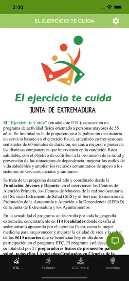 Game screenshot El Ejercicio te Cuida mod apk