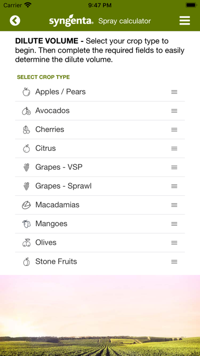 Syngenta Horticulture Screenshot