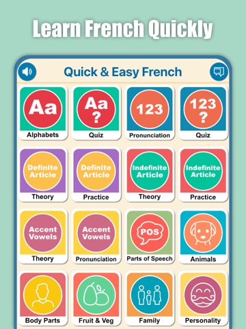 Quick and Easy French Lessonsのおすすめ画像1