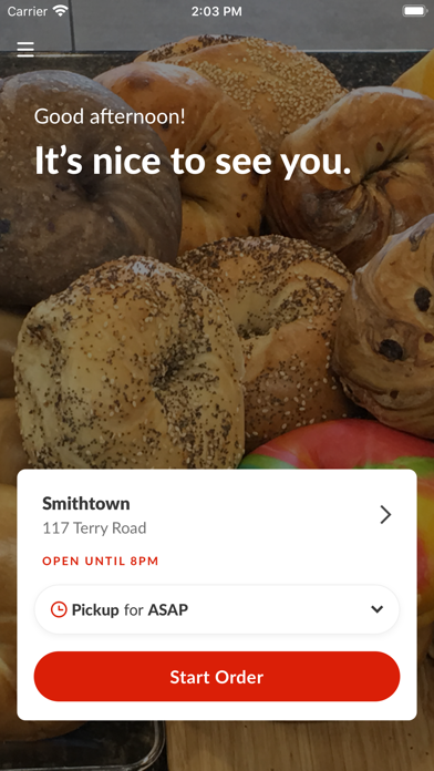 Mannino's Bagel Bakery Screenshot