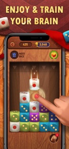 Drop Dice Merge: Puzzle Block screenshot #7 for iPhone