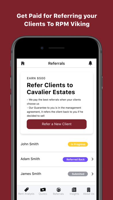 Cavalier Estates for Realtors Screenshot