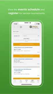 north florida pga section iphone screenshot 2