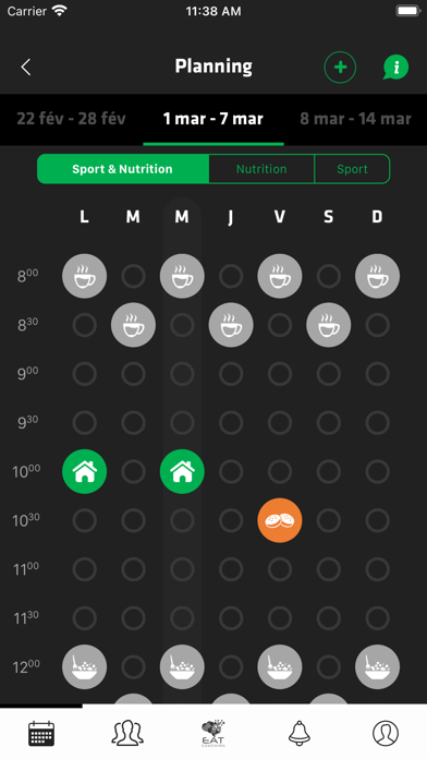 Eat Coaching Screenshot