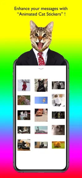 Game screenshot Animated Cat Stickers Pro mod apk