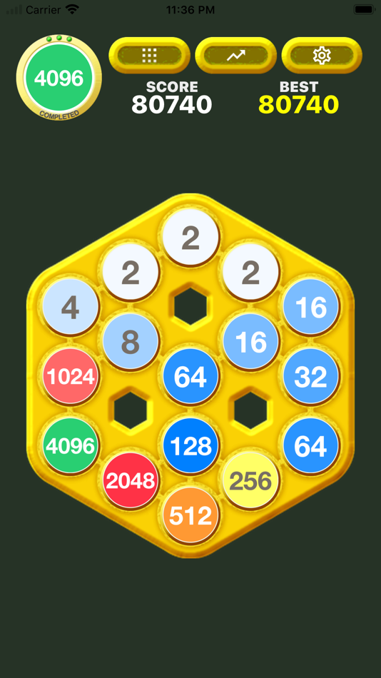 #7. 2048 3D - Number Merge (iOS) 由: Mapletree Apps