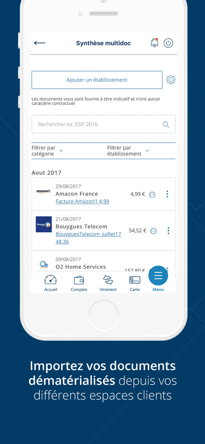 Banque Rhône-Alpes pour iPhone