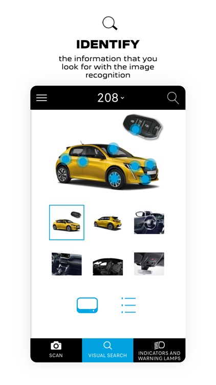 Scan MyPeugeot App