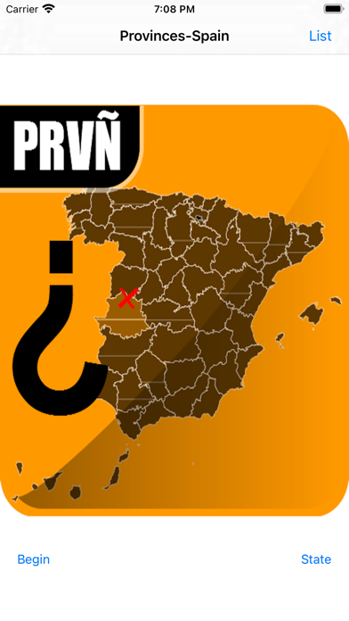 Screenshot #1 pour Provincias-España