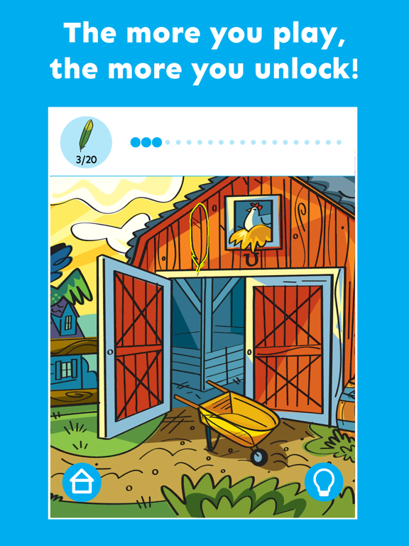 Hidden Pictures Puzzle Play iPad screenshot 2 - Education app