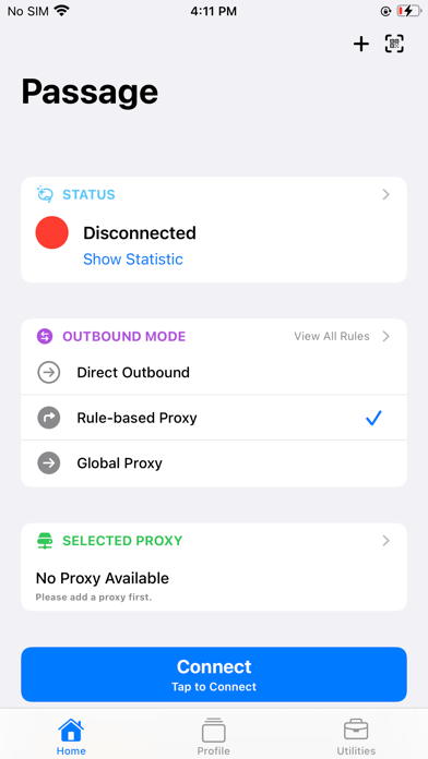 Screenshot #1 pour Passage VPN