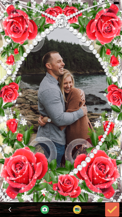 Screenshot #1 pour Flower Photo Frames Maker