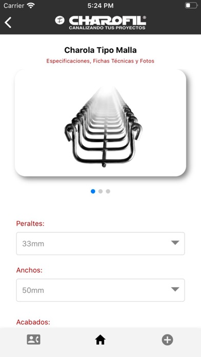 Charofil App v2.0 Screenshot