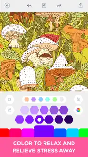 coloration adult coloring book iphone screenshot 2