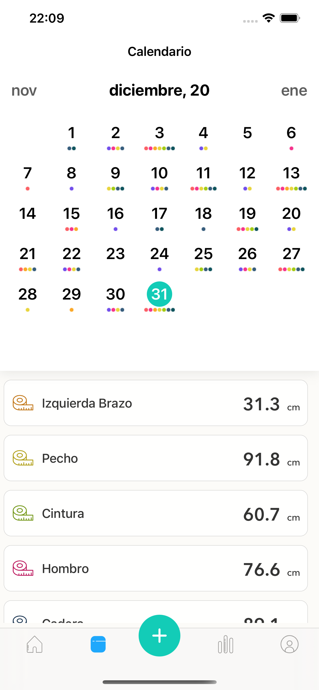 Seguimiento de Peso