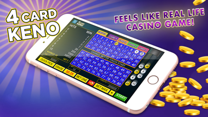Four Card Keno Casino Games Screenshot