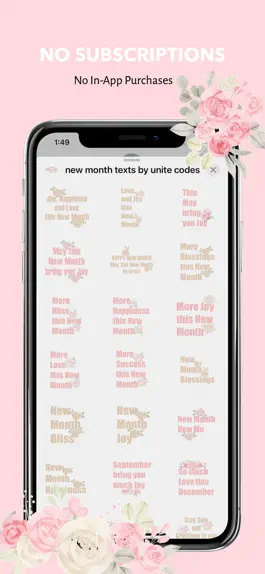 Game screenshot New Month Texts by Unite Codes apk