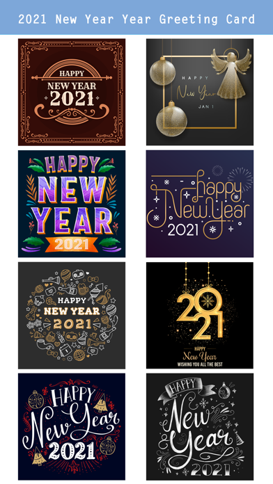 2021- Happy New Year Greetings screenshot 3