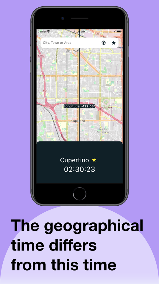 #2. GeographicalTime (iOS) Podle: Umut Onat Artuvan