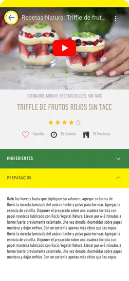Game screenshot Recetas Natura hack