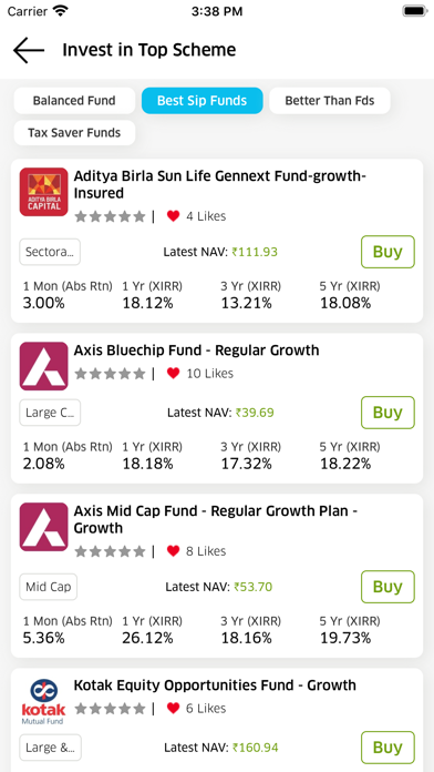 Krish Finance Screenshot