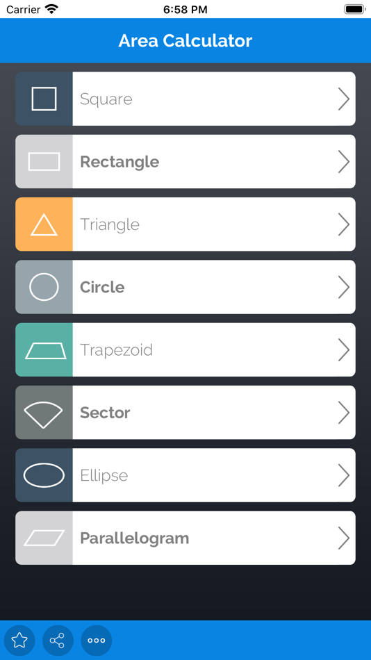#1. Area Calculator - Area Finder (iOS) 由: SK Studios Ltd